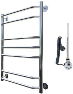 Электрический полотенцесушитель Тругор Браво 3 80x30см хром Браво3/элТЭН8030